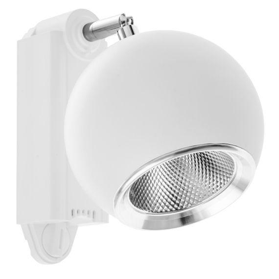 Светильник трековый поворотный LED KW-210/12W NW WH COB | Зображення 8