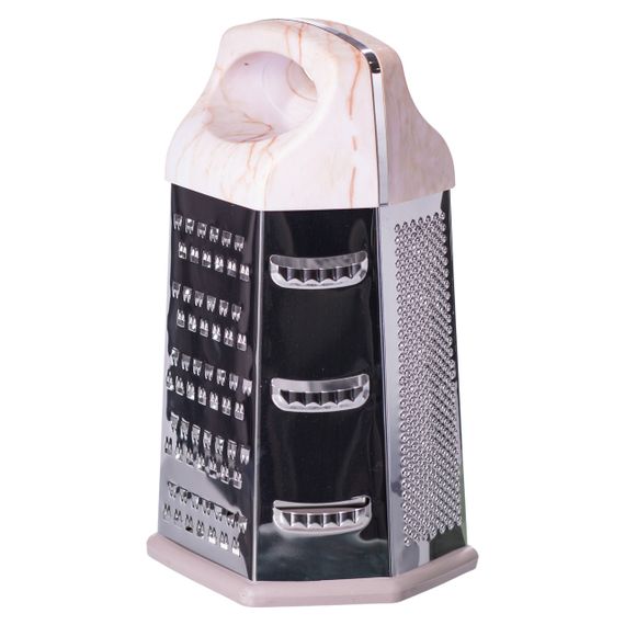 Терка шестигранна ручна для овочів і фруктів 14×12×24 (см) HP-8-7 | Зображення 2