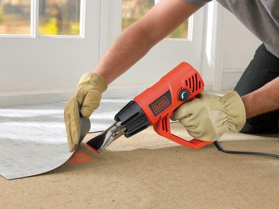 Пистолет горячего воздуха - фен сетевой BLACK+DECKER KX2001 | Зображення 1