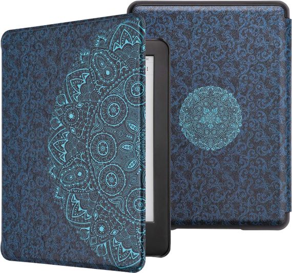 Чехол для электронной книги Kindle 10 поколения J9G29R 2019, ультратонкий с функцией сна и пробуждения, синий