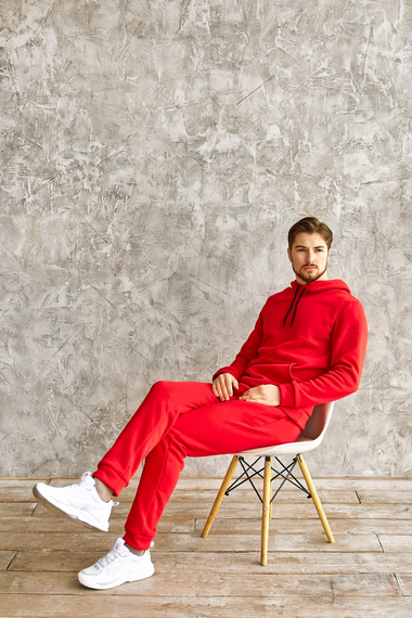 Костюм БЛ зима червоний M XL | Зображення 5