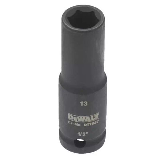 Головка торцева ударна DeWalt IMPACT подовжена 1/2" 13 мм (DT7547)
