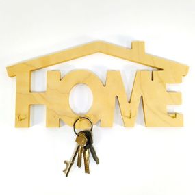 Ключница Home Мастерская мистера Томаса 30см х 14см Фанера 0005