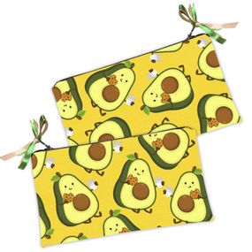 Косметичка жіноча Авокадо 20х12 см (K_22DT008)