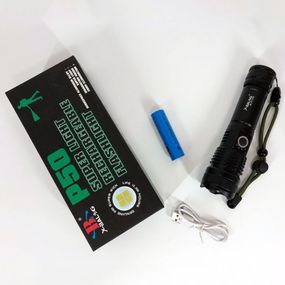 Набір! Якісна тактична сумка через плече + тактичний ліхтар UB-48