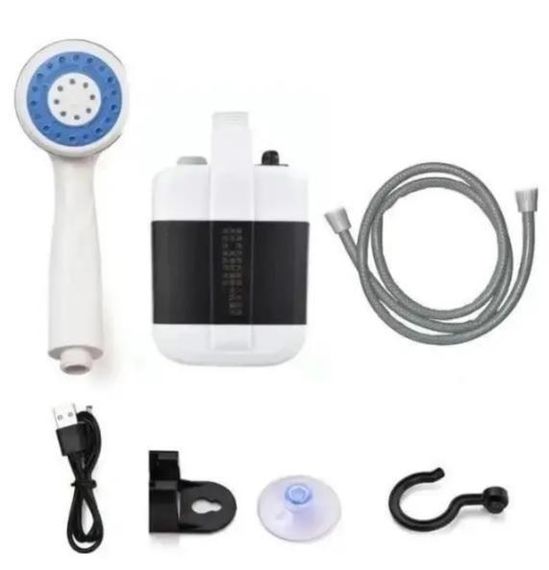 Портативний душ з акумулятором і USB зарядкою XPRO Portable Outdoor Shower (47020-_277) | Зображення 5
