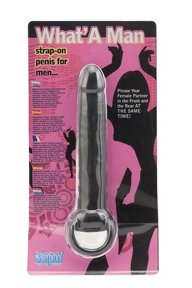 Анальный стимулятор для двойного проникновения WhatA Man sexstyle | Зображення 2