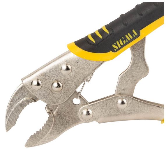 Кліщі Sigma затискні універсальні напівкруглі 180мм CrV (4340251) | Зображення 6