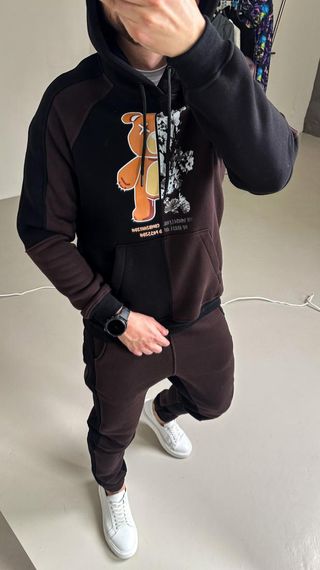 Спортивний костюм утеплений дтф | Зображення 3