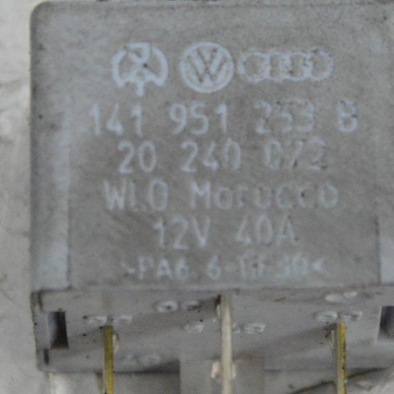 Реле вентилятора радіатора Audi 100 A2 A3 A4 A6 A8 Реле вентилятора 53 Ауді 141951253B | Зображення 2