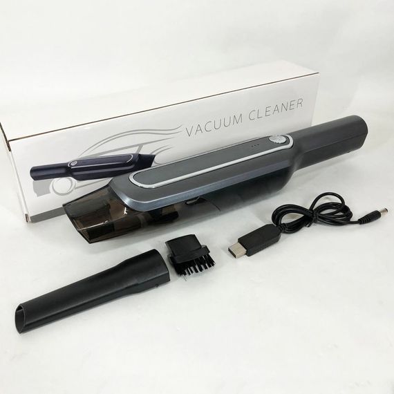 Портативний бездротовий пилосос для автомобільного прибирання Car vacuum cleaner, Потужні авто пилососи CT-93 | Зображення 8