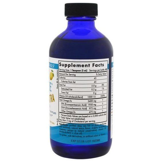 Омега 3 Nordic Naturals Ultimate Omega Xtra 8 fl oz 237 ml Lemon | Зображення 1