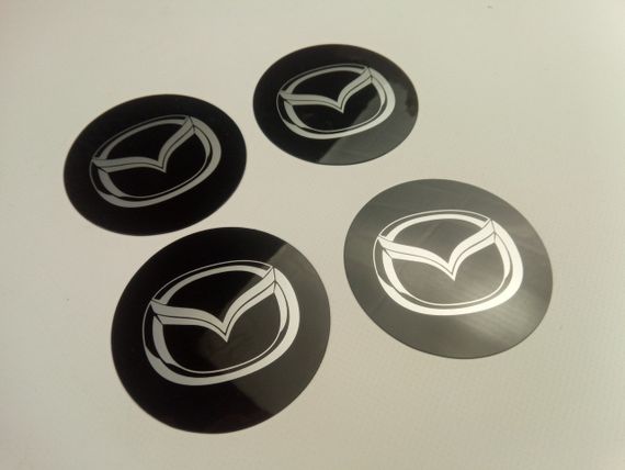 Емблема MAZDA на ковпак SJS (Туреччина) (к-т 4 шт.) продається тільки з ковпаками | Зображення 1