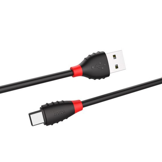 Кабель Hoco X27 Excellent charge charging data cable for Type-C Black | Зображення 1