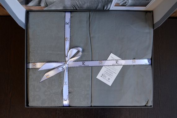 Постільна білизна First Choice Jacquard Satin 200 х 220 см Misra Moonmist | Зображення 4