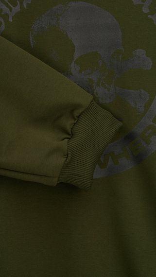 Світшот з принтом чоловічий LAWA P-MB02370 2XL Оливковий shop (2000999563157) | Зображення 2