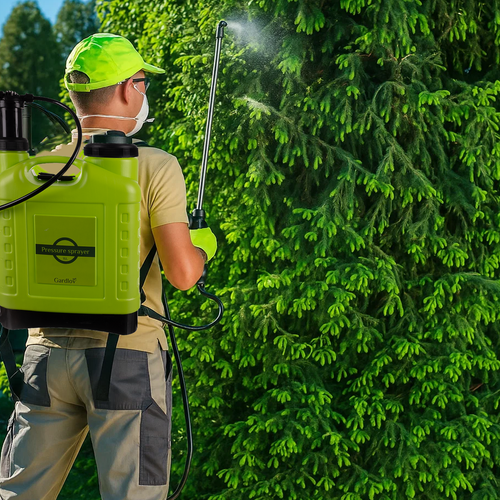 Ручний садовий обприскувач GARDLOV 16 л з подовженою штангою та шлангом 170 см | Зображення 5