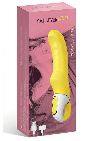 Вібратор з двома моторами Satisfyer Vibes Yummy Sunshine | Зображення 2