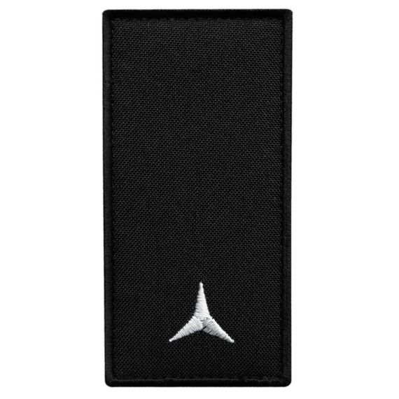 Шеврон IDEIA 87606 Україна 5*10  Габардин Чорний