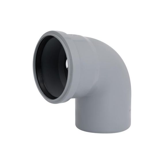 Колено канализационное с отводом TA Sewage 50х110х110, 90° (в лево) | Зображення 2