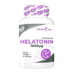 Мелатонин для спорта 6PAK Nutrition Melatonin 90 Tabs