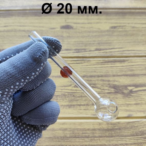 Стеклянная трубка Pocketbowl Stand Oil Amber