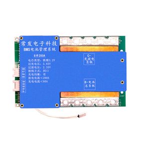 BMS плата Changfa Li-ion 24V 8S 200A (132х80х10)