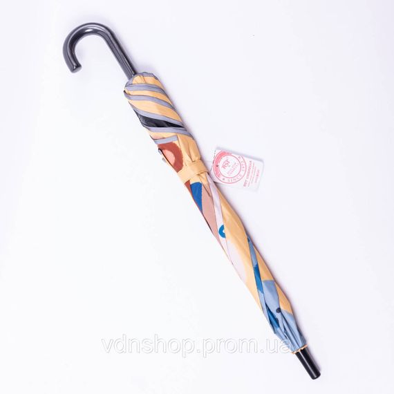 Зонт детский механический элегантный с принтом прочный надежный из полиэстера диаметр 90 см  Желтый HP-23-13Y | Зображення 3