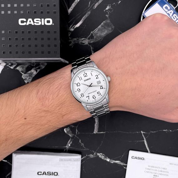 Чоловічий годинник Casio MTP-V002D-7B | Зображення 6
