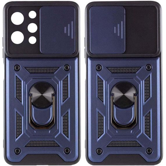 Чохол Ummi Camshield Serge Ring для Xiaomi Redmi 12 / Poco M6 Pro 5G Синій / Navy