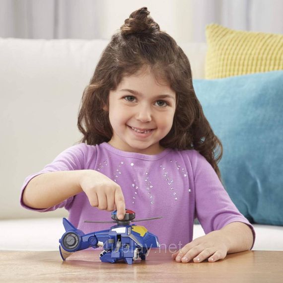 Трансформер вертолет Уирл 17 см Оригинал Transformers Rescue Bots Academy Whirl The Flea Bot | Зображення 5