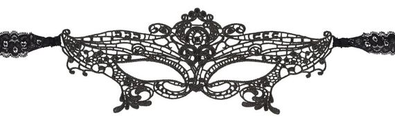 Маска на глаза - 2480263 Cottelli Collection Mask Black sexstyle | Зображення 3