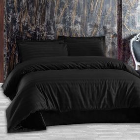 Постільна білизна Altinbasak Satin 160 х 220 см Always Siyah