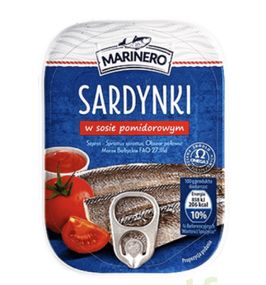 Сардина Marinero Sardynki в папричному соусі, 106 г/б