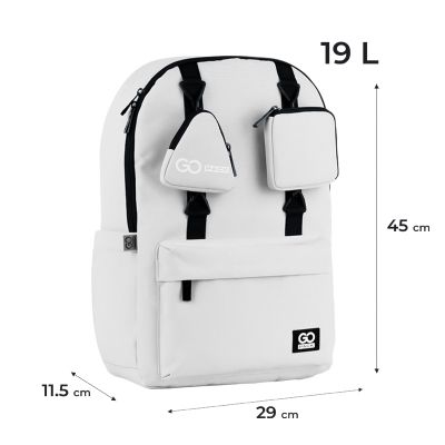 Рюкзак шкільний GoPack Education Teens 178 сірий (GO25-178L-2) | Зображення 7