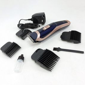 Профессиональная машинка для стрижки волос с насадками Gemei GM-6005, Триммер VE-563 для висков