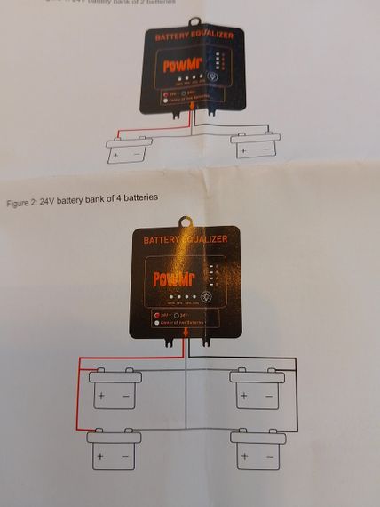 Балансир для системи АКБ 24 в і більше до 5 а PowMr | Зображення 5