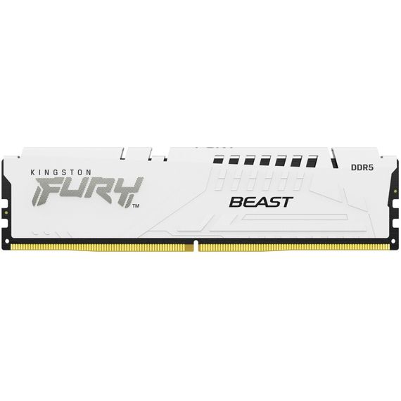 Модуль пам'яті для комп'ютера DDR5 32GB (2x16GB) 5200 MHz Beast EXPO White Kingston Fury (ex.HyperX) (KF552C36BWEK2-32) | Зображення 2