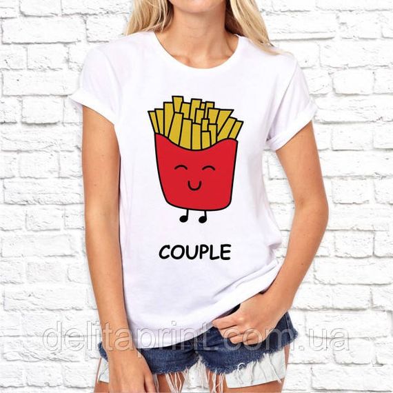 Парні футболки для закоханих "Best Couple" Міцна пара | Зображення 1