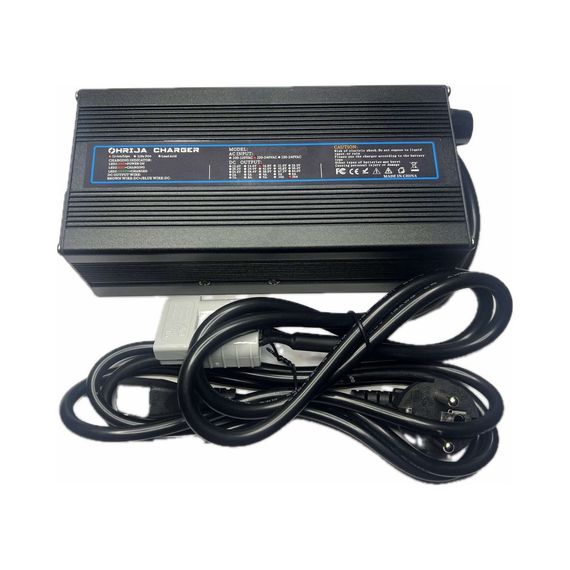 Зарядний пристрій OHRIJA 4S, li-ion DC 16.8V 20а + Anderson 50А CC/CV алюмінієвий корпус