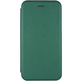 Шкіряний чохол-книжка Classy для Motorola Moto G15 Power / G17 Power Зелений