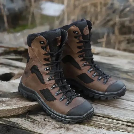 Берці тактичні Stalker мембрана Gore-Tex коричневі | Зображення 4
