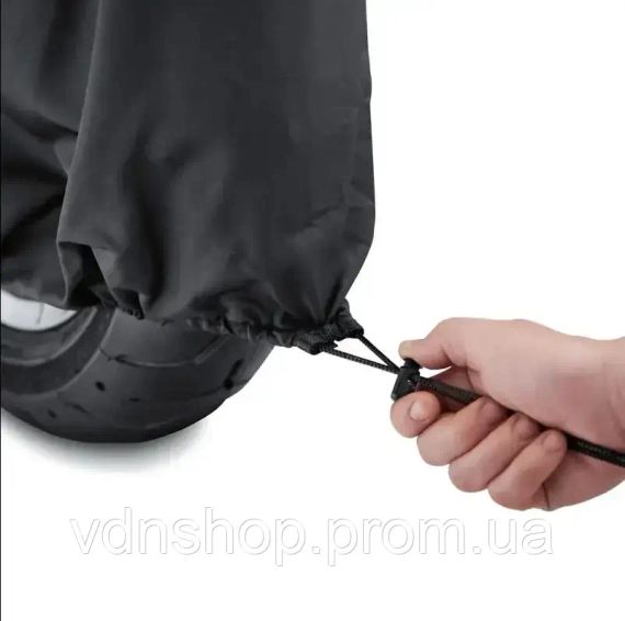 Чохол для мотоцикла, вітрозахисний, круглий, з поліестеру 210T, L-розмір AND-270 | Зображення 5