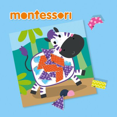 Набор для творчества Ses Creative Montessori Вирізай з тваринками (14061S) | Зображення 5