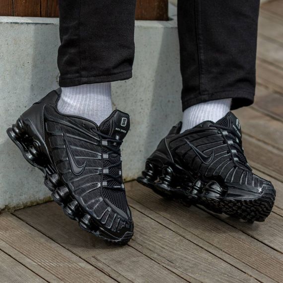 кросівки весна/літо Nike Shox LT колір чорний | Зображення 4