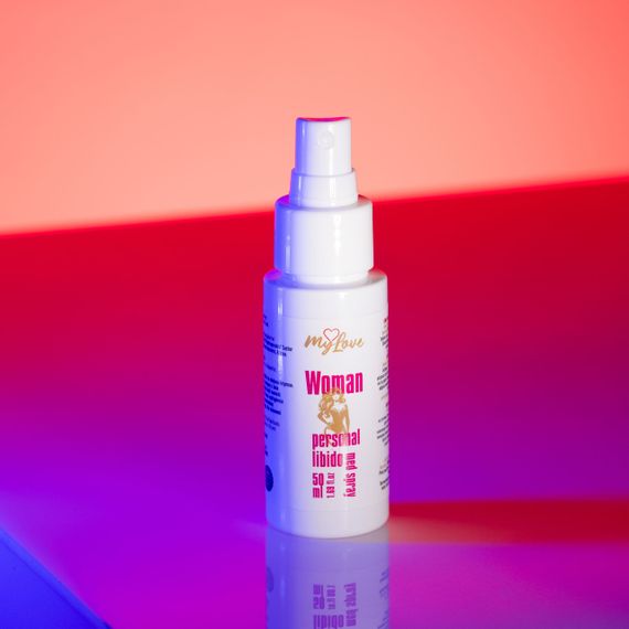 Интимный спрей-лубрикант - MyLove Woman Personal Libido Med Spray, 50 мл Sex Aura | Зображення 2