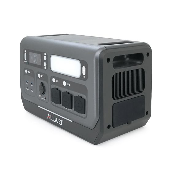 Портативна зарядна станція ALLWEI SGR-PPS2400-2PRO, 2400W/2048Wh LiFePO₄, MPPT 500W max ХТ60/12 – 60 В/10 А, 2xDC5521-12V-12A, | Зображення 1