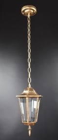 Ліхтар вуличний підвісний 25517 Золото 35-85х15х20 см.