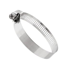 Хомут сталевий оцинкований 12,7 мм, D 46-70 мм INTERTOOL TC-0146