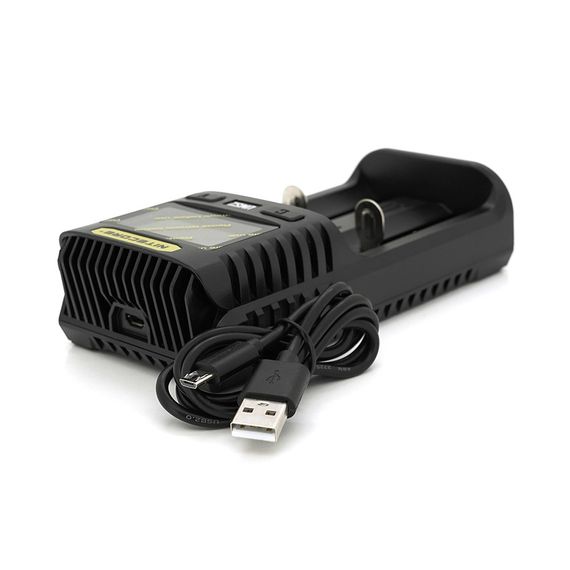 Зарядний пристрій універсальний Nitecore Digicharger UMS2, 2 канали, LCD дисплей, підтримує Li-ion, Ni-MH та Ni-Cd AA (R6), ААA | Зображення 4